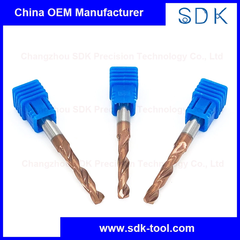 High Performance 3xd Tungsten Carbide Twist Drill Bits for Steels