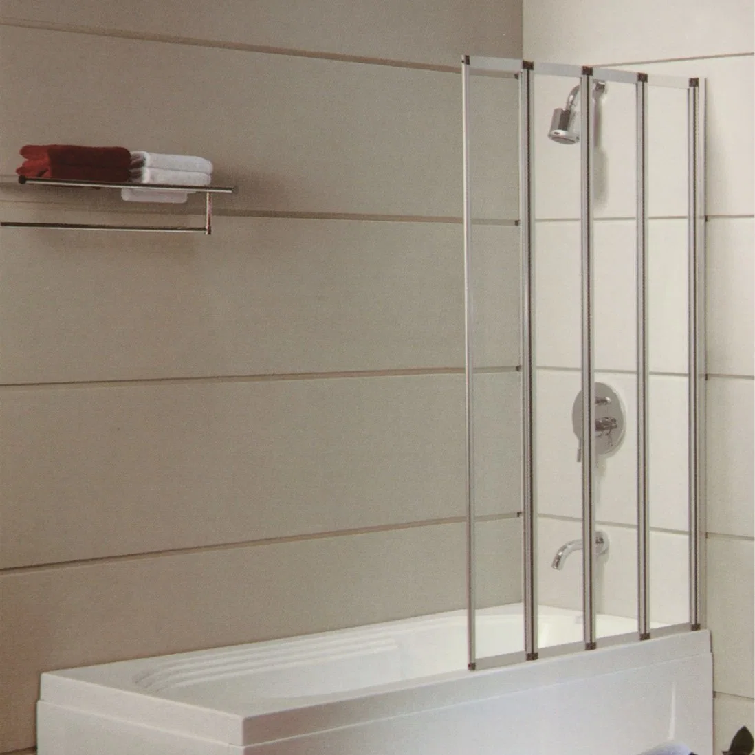 Bathroom Enclosures Hinges 10 mm Tempered Glass Door Shower Room