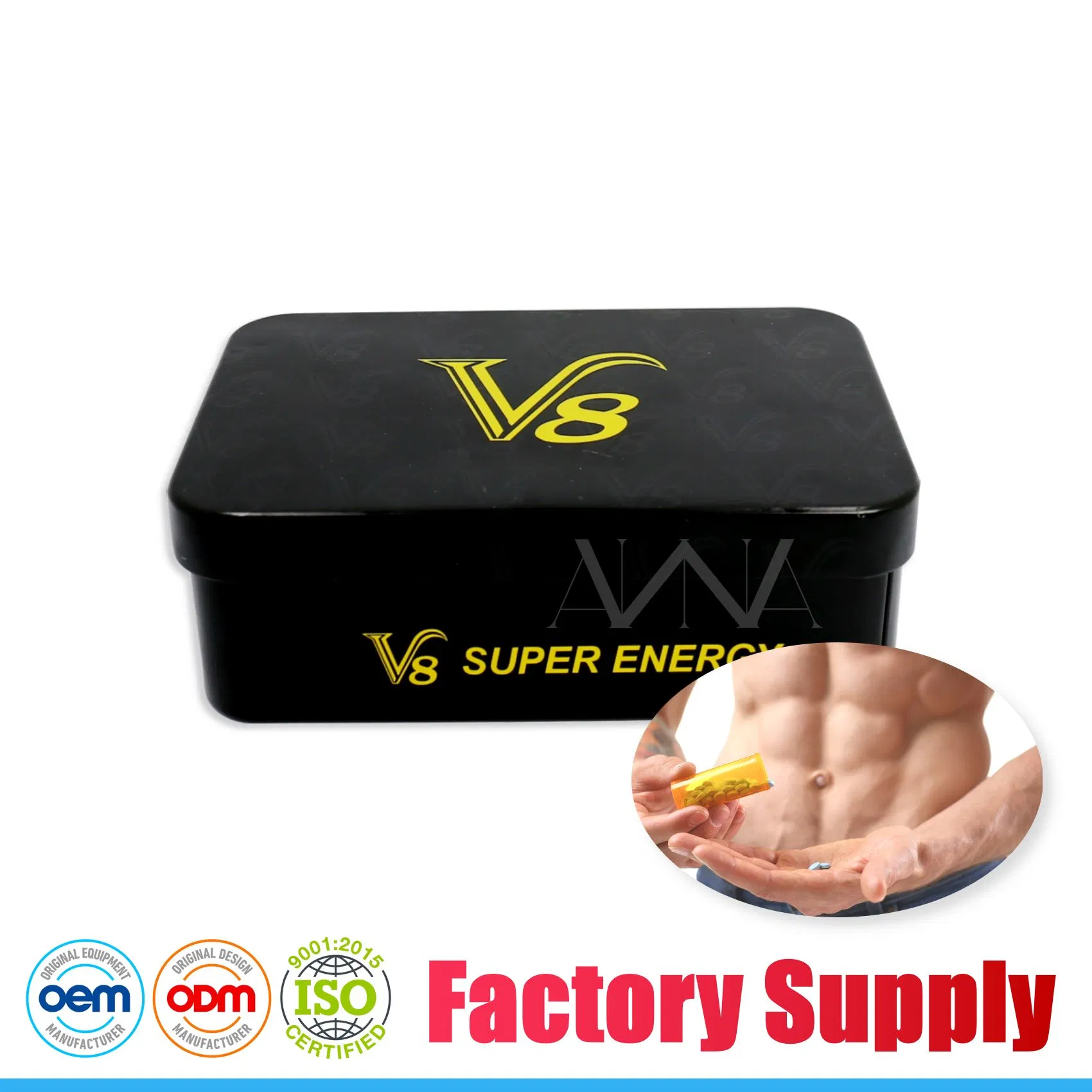 Delay JAC Time Increase Power Working Hard Disk Super Energy V8 Pill