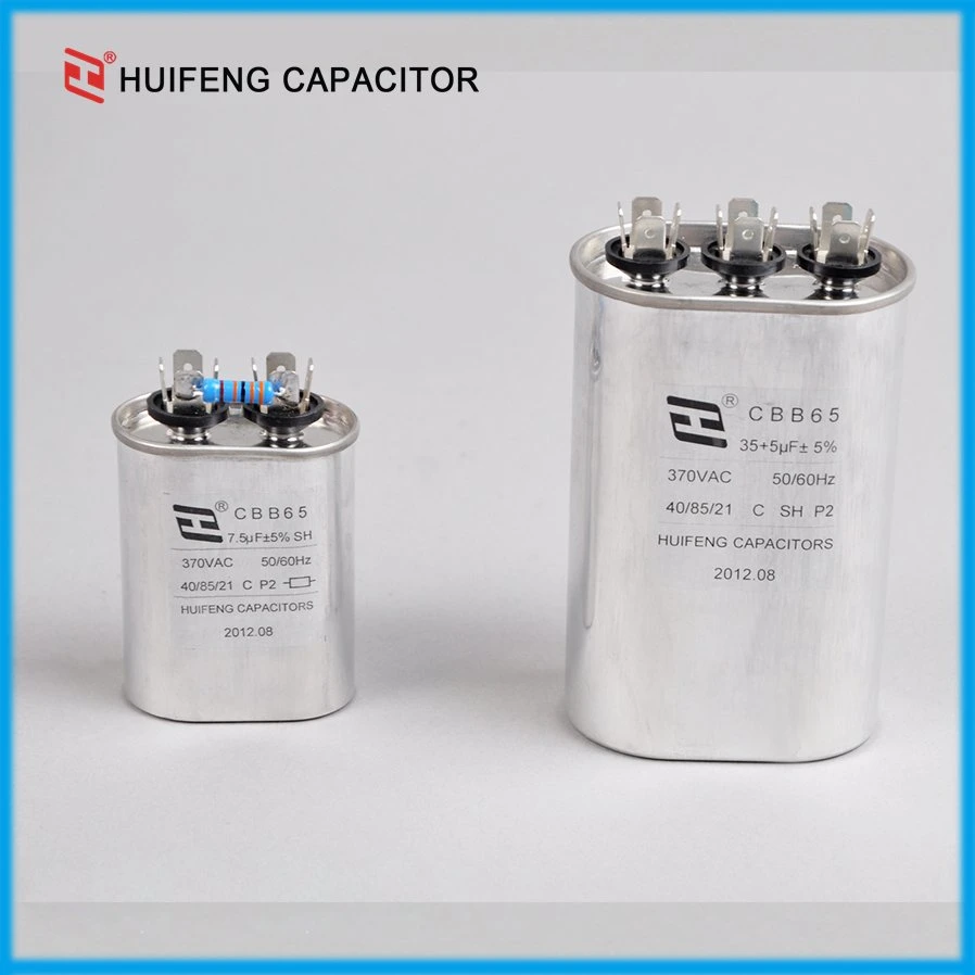 Cbb65 45UF 450VAC Motor a trabalhar o capacitor amplamente utilizado para o ar condicionado