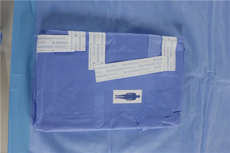 Serviette médicale trou stériles jetables examen chirurgical drape feuilles