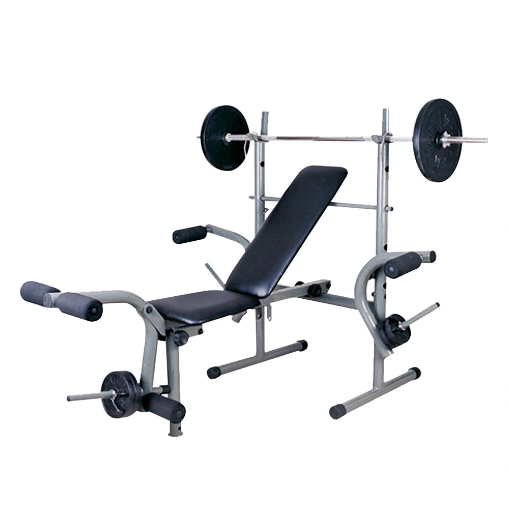 Weight Lifting Benches, Weight Bench with Weights and Bar Set, Adjustable Weight Bench