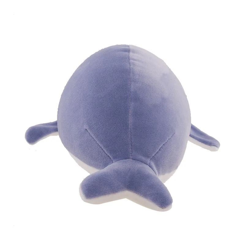 Soft Plush Stuffed Toy Animal Cuddle Pillow Buddy One Size Mini Cute Shark Plush Blue