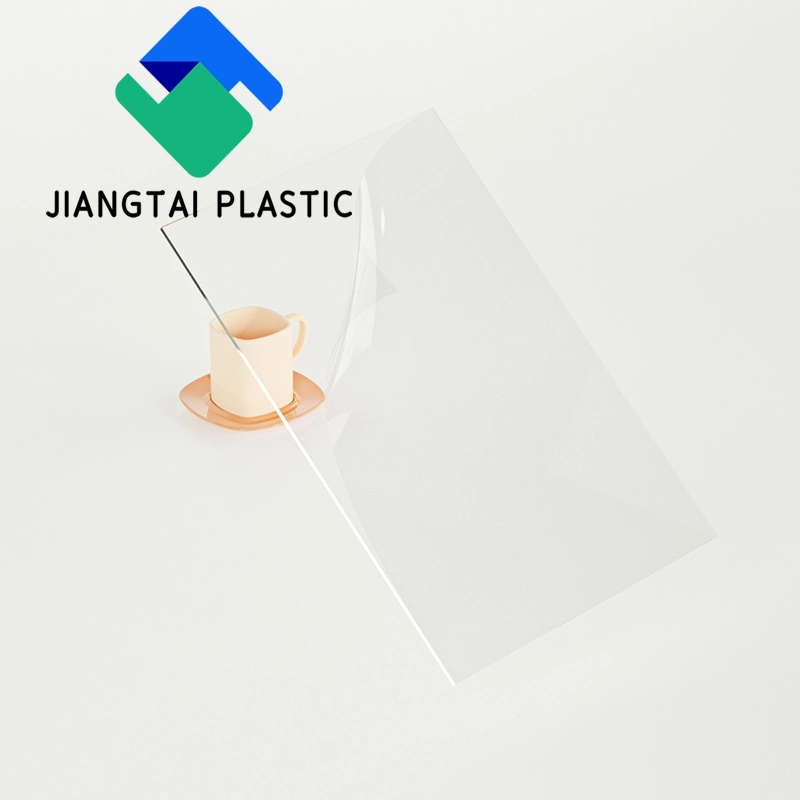 Jiangtai Plastic Factory 0.3mm Transparent Pet Plastic Sheet 0.5mm Clear Pet Sheet Roll for Vacuum Forming