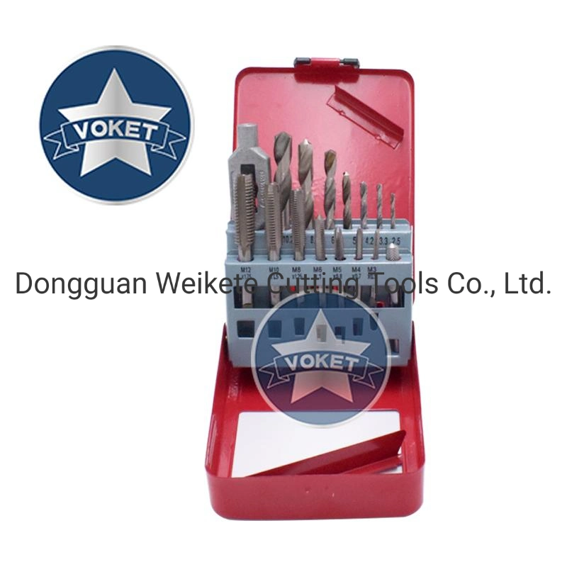 HSS Metric Hand Tap M3 M4 M5 M6 M8 M10 M12 Twist Drill 2.5 3.3 4.2 5 6.8 8.5 10.2 Wire Tap Wrench Screw Thread Taps and Drills