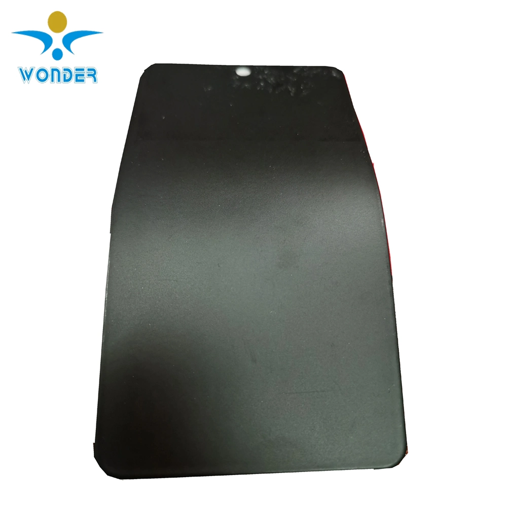 Polyester pur RAL9005 noir mat de 5 % pour l'acier enduit de poudre brillant