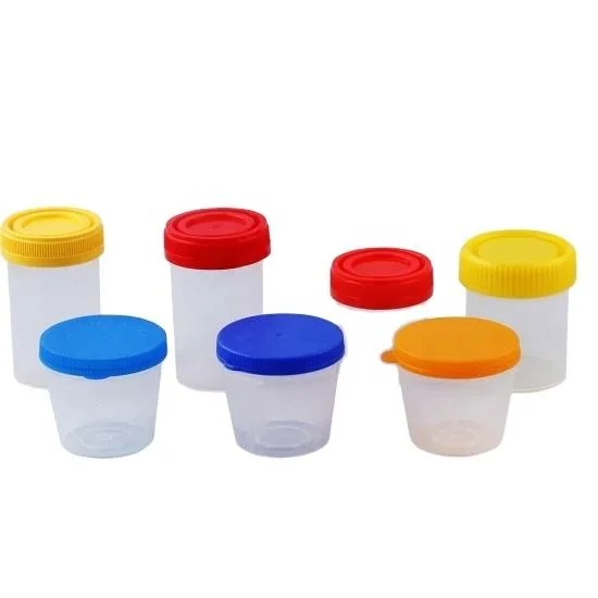 Siny High quality/High cost performance  90ml 80ml Container Supply Hospital Medical Disposable Stool Sample Container