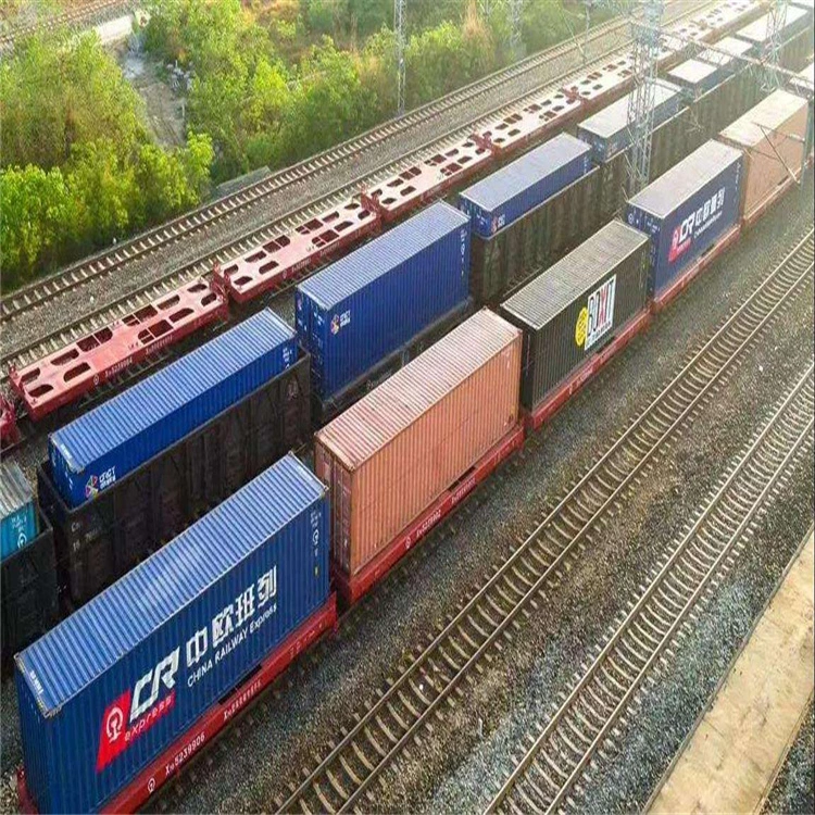 Railway Promotion DDP Freight Rates Train Container Freight to Netherlands Door to Door Shipping Logistics Company