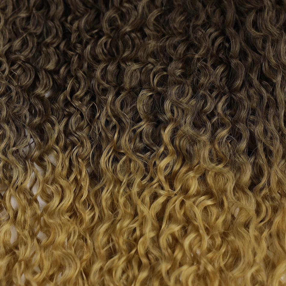 High quality/High cost performance  Heat Resistant Extensions Bundles Synthetic Hair