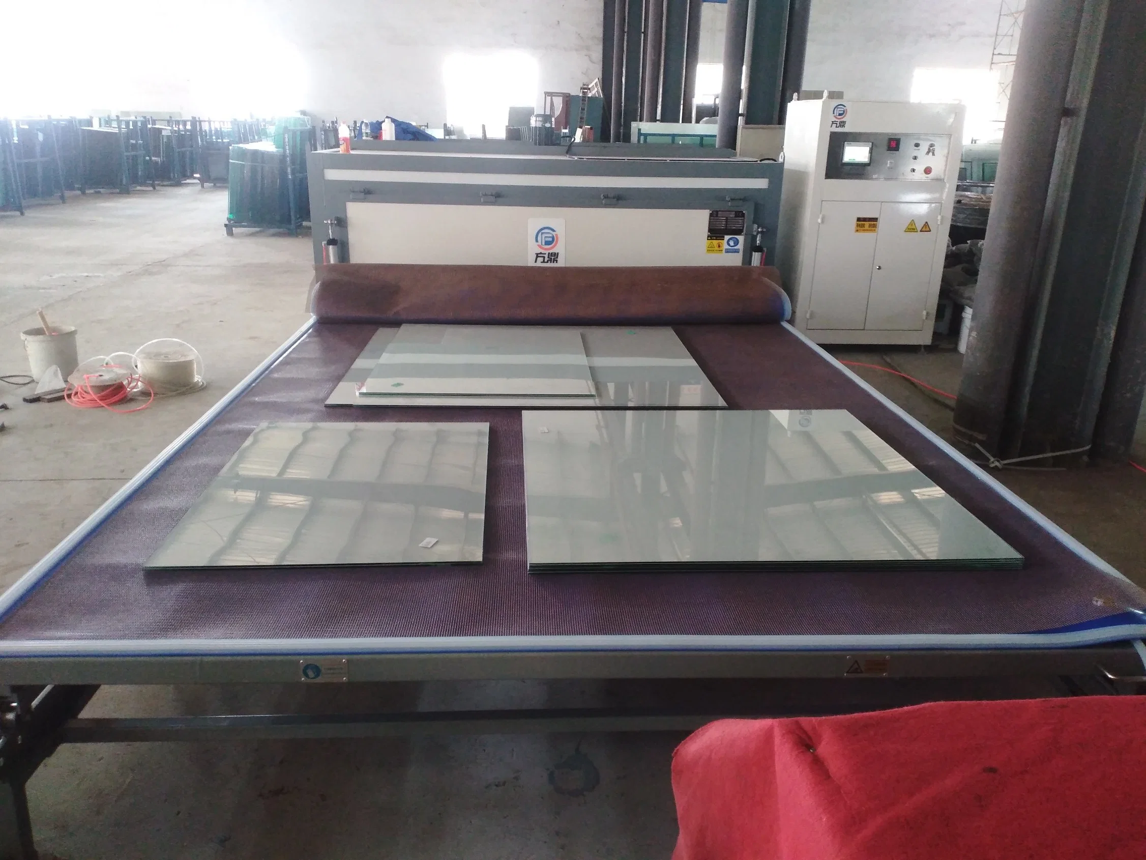 Two Layers Glass Laminating Furnace with Two Glass Loading Trays