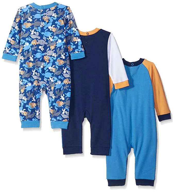 Baby Boys' Finding Nemo Tigger Monsters Inc Mike Sully Coveralls Garments Infant Apparel