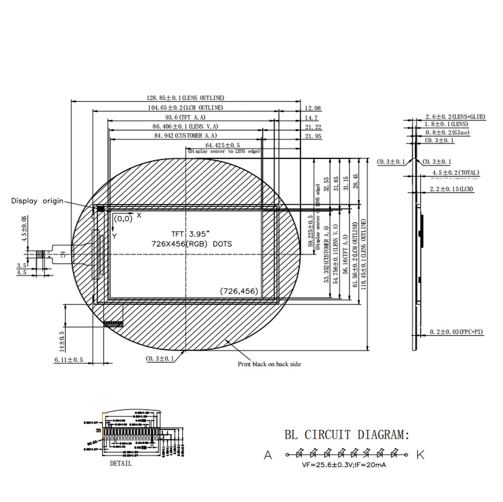 Großhandel/Lieferant Customization 4,3" 800 * 480 6 Uhr Blickrichtung TN LCD TFT-Bildschirm