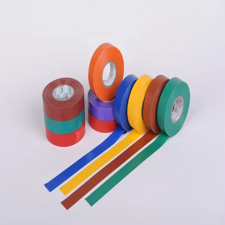 China Supplier Colorful Flame Retardant PVC Electrical Insulation Tape