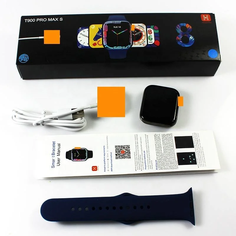 T900 PRO Max S Smartwatch téléphone mobile de la série 8 Wearable montre Relogio Reloj Inteligente T900 Smartwatch