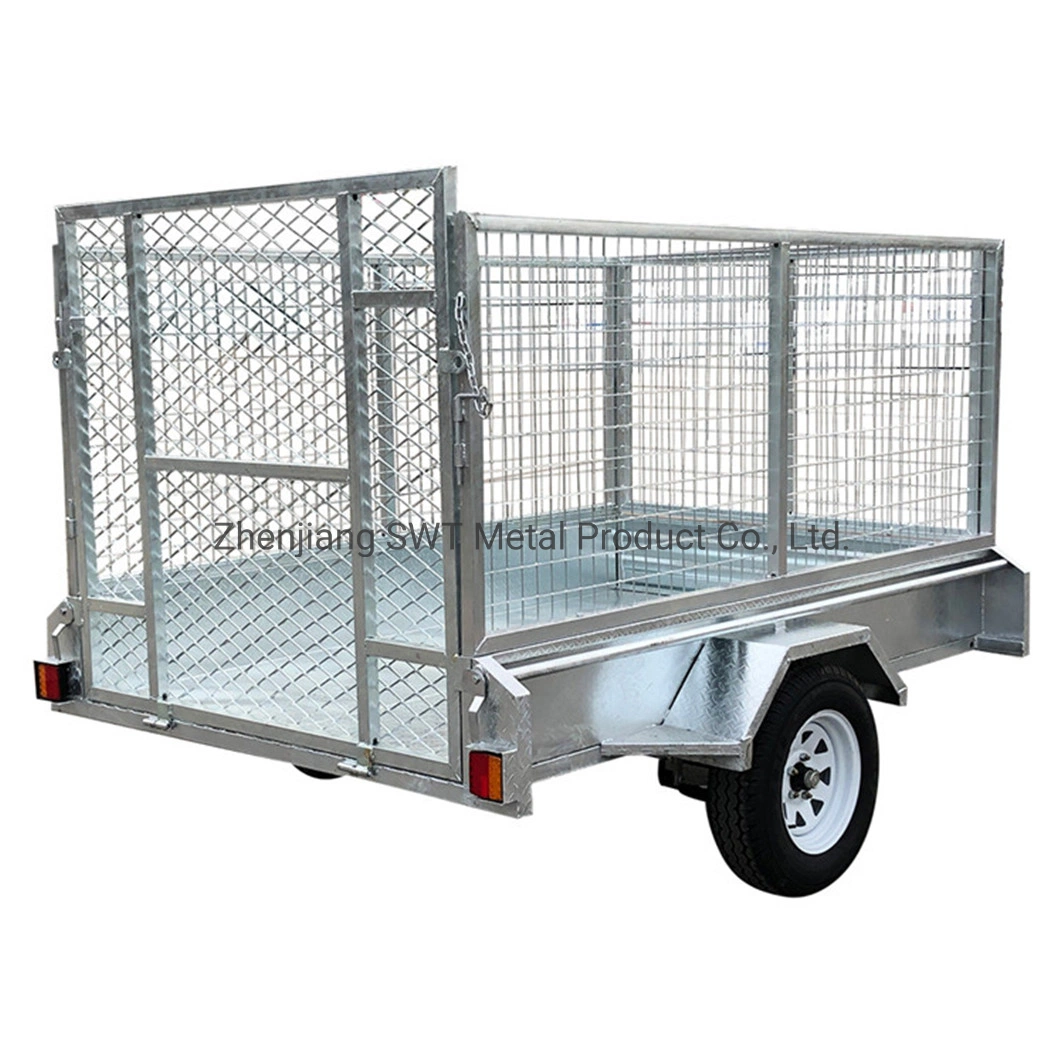 Galvanized Fully Welded Box Trailer (SWT-BT74-L)