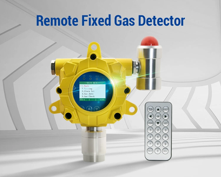 Fixed Gas Detector with High Accuracy Toxic Gas H2s Leak Monitor