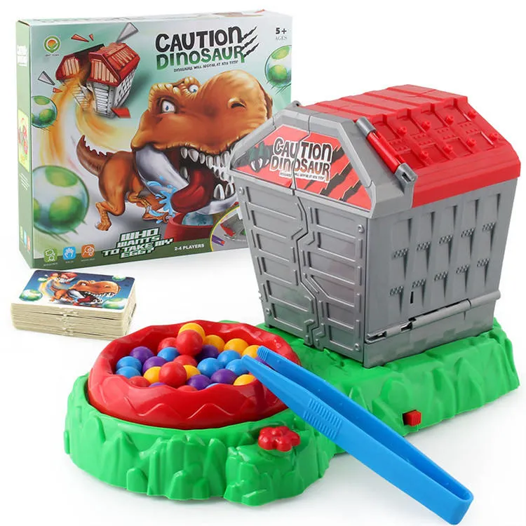 Eltern-Kind-Interaktion Vorsicht Dinosaurier Party Spiele Neuheit Spielzeug Brettspiel