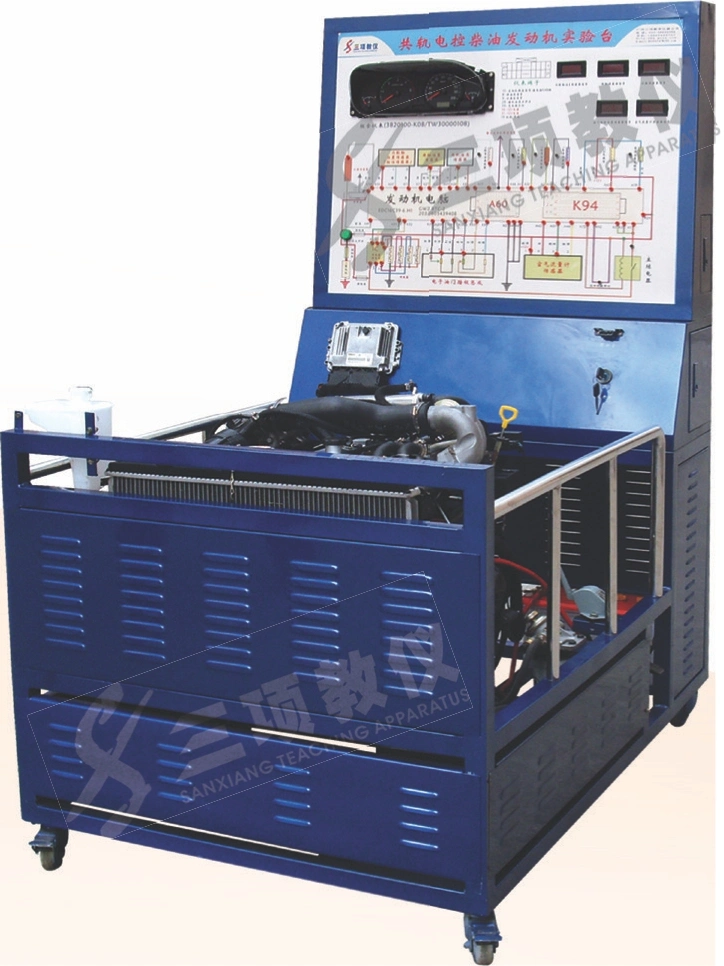 Common Rail Electric Control Diesel Engine Test Bench Automotive Trainer Didaktische Ausrüstung