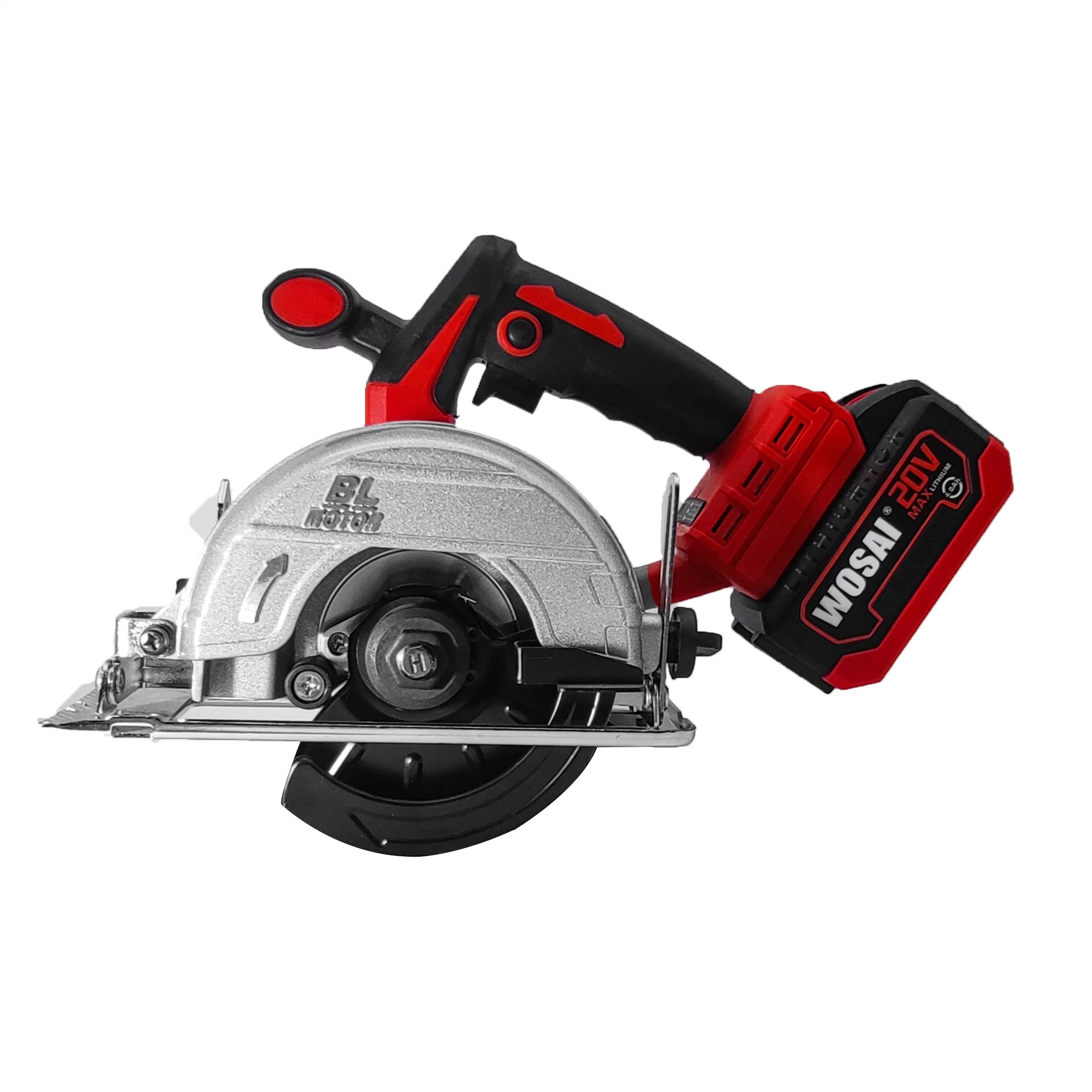 5 Inch Cordless Brushless Electric Circular Cutting Saw Machines with 4ah/5ah Battery for Woods and Stones Garden Work