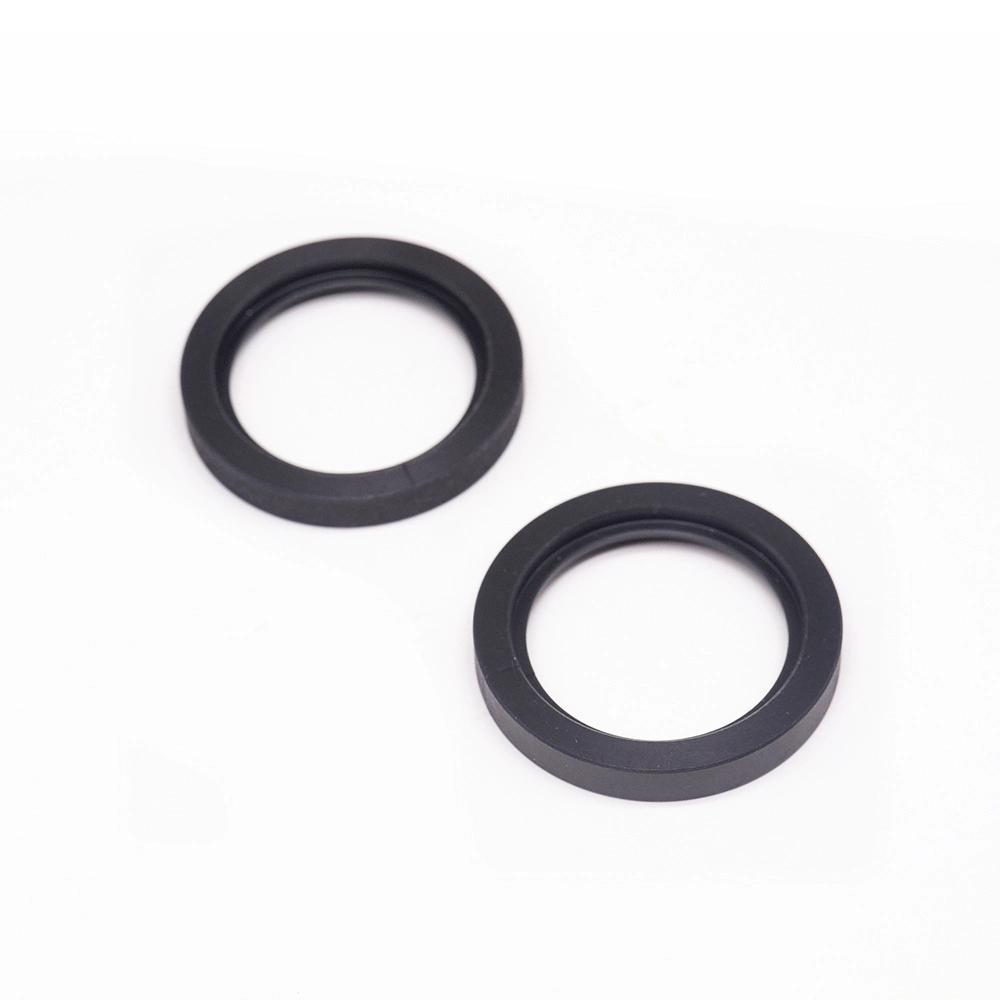 Customized CNC Lathe Machined Plastic Sleeve Bushing Nylon Internal Thread Sealing Ring