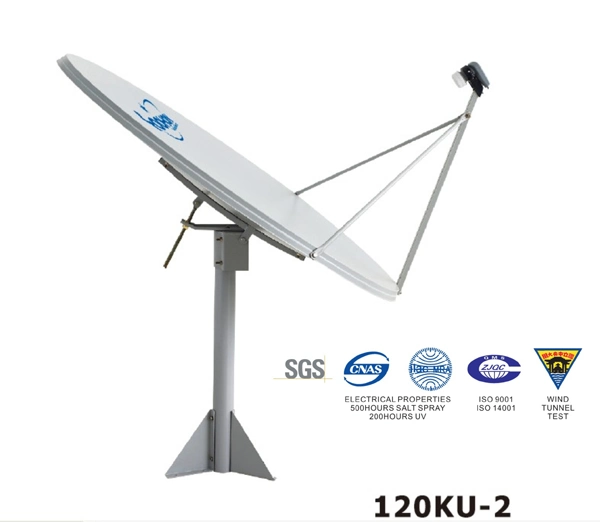 120cm Ku Band Satellitenantenne, Außenantenne