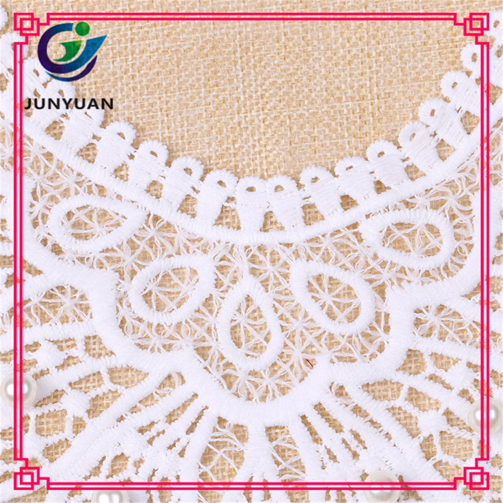 Crochet Bulk Floral White Neck Line Collar Lace