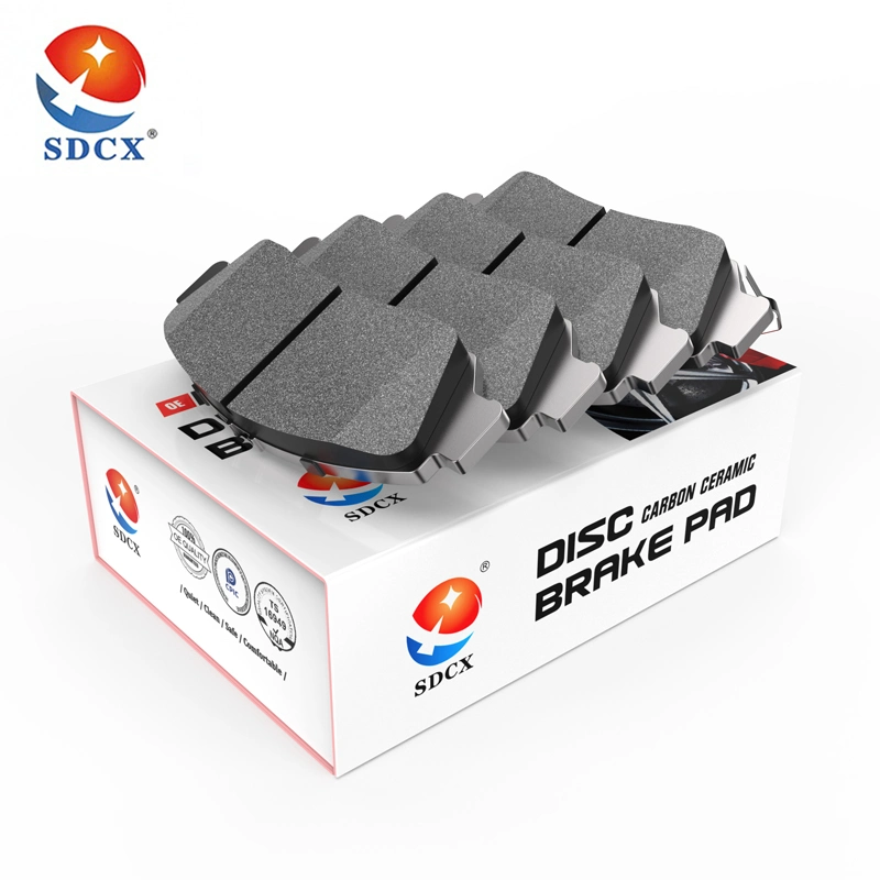 Sdcx D1984 Envío rápido resistencia a altas temperaturas las pastillas de freno de cerámica para automóviles zapatos disco