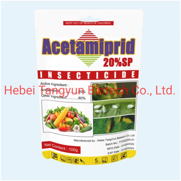 Tangyun Hochwertiges Pestizid Acetamiprid 20%Sp