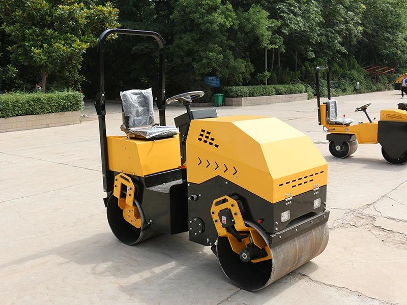 Road Construction Lutong Small 1 Ton Double Drum Road Roller Ltc301