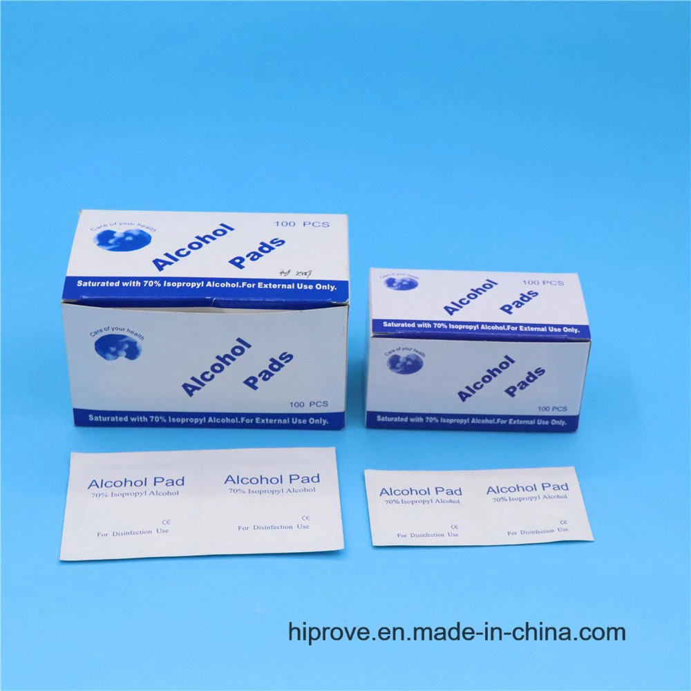 Medical Nonwoven Alcohol Pad Swab with Ce