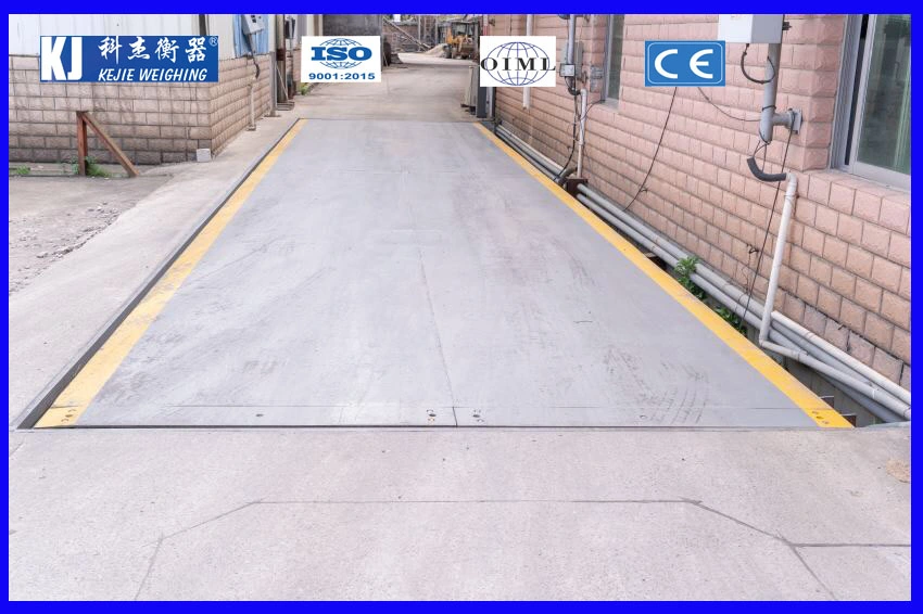 Scs-100t Carbon Steel Electronic Vehicle Weighing Scales From China Kejie Weighing Factory for Industrial Truck Weighing