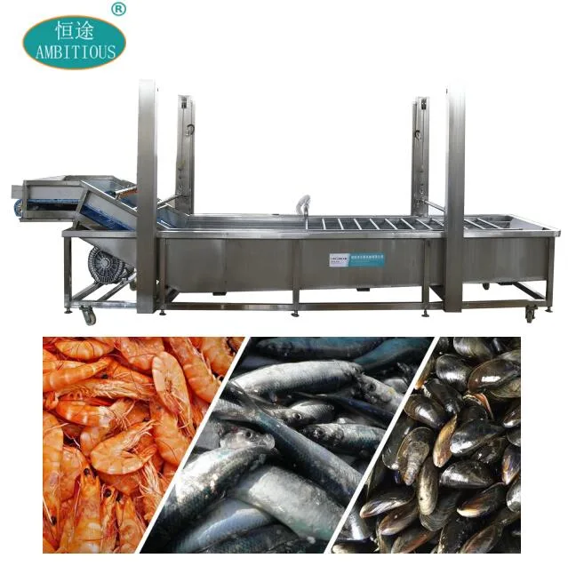 Tuna Fish Mackerel Fish Washing and Cleaning Machine