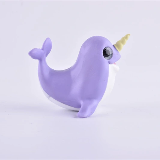 PVC Toys البلاستيك طفل صغير الاستحمام Animal Purple Bath Toys
