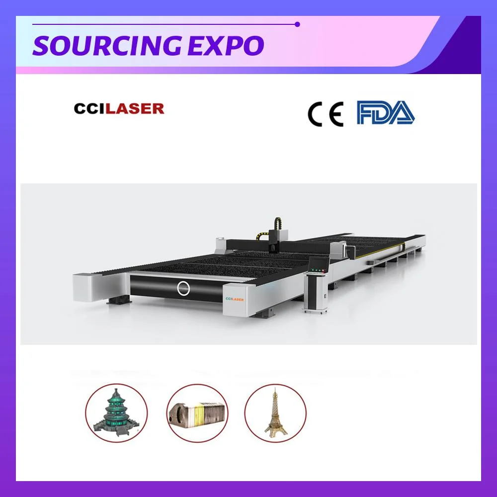 Cci Laser Master Line Series 10000W CNC Fiber Laser Cutting Machine