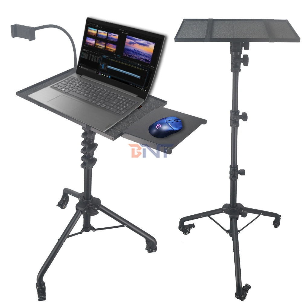 Portable Installation Easy Tripod with Mouse Tray for Outdoor