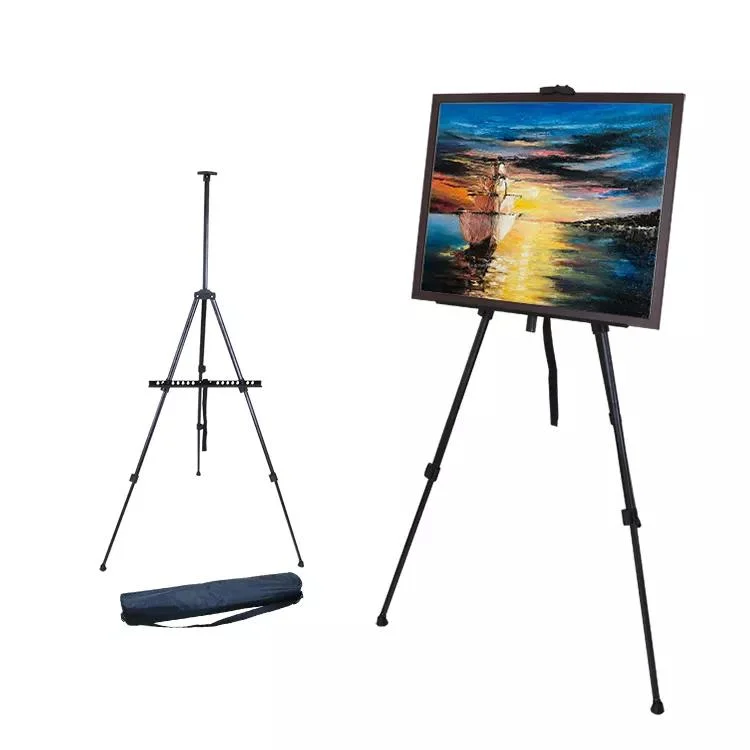 French Painting Pads Floor Metal Art Chalk Board Tripod Easel Stand