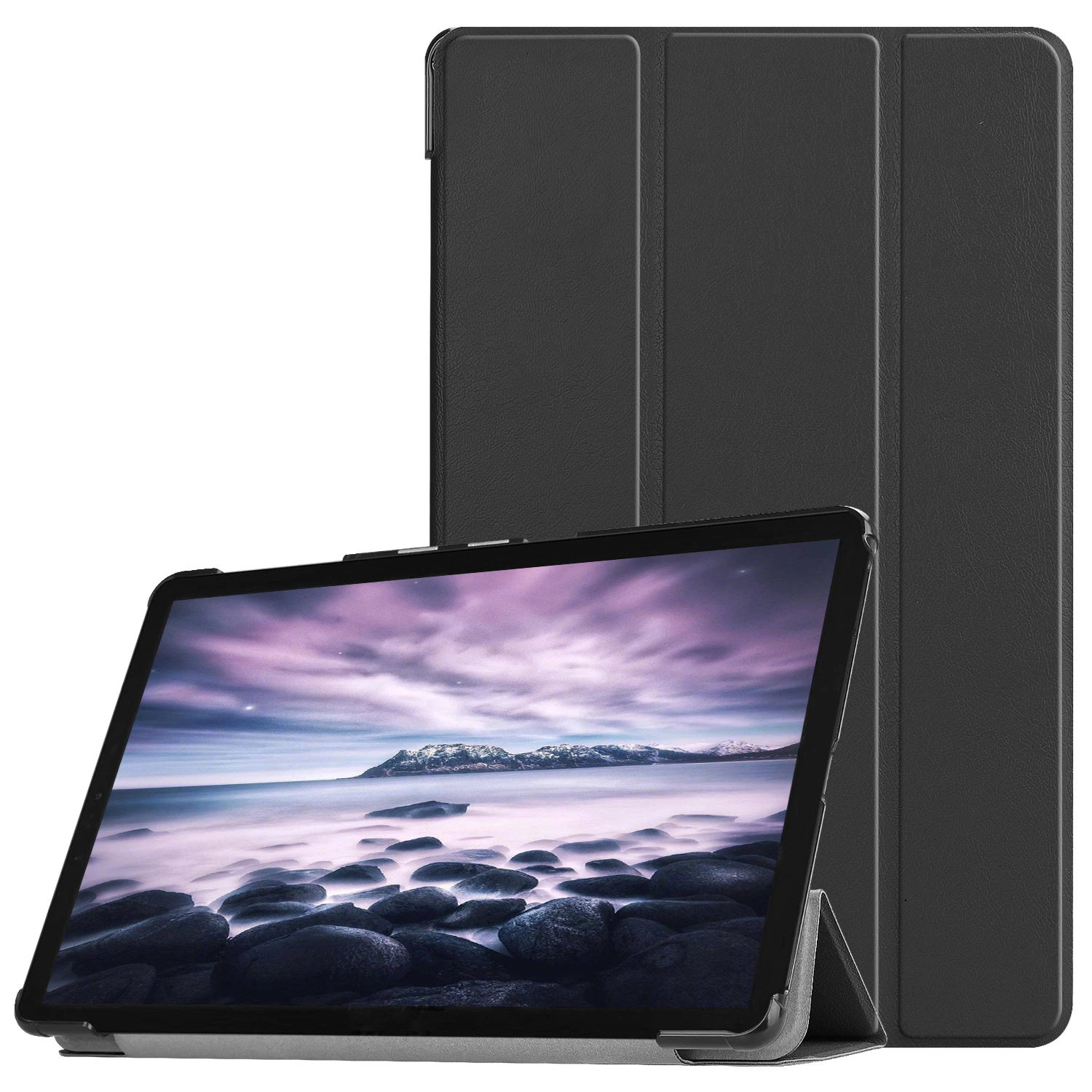 PU Leather Multiple Viewing Angles Stand Case with Auto Sleep/Wake for Samsung Tab a 10.5 2019 T590 T595