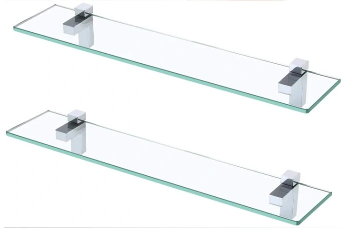 23.6 Inch Tempered Glass Shelf for Bathroom