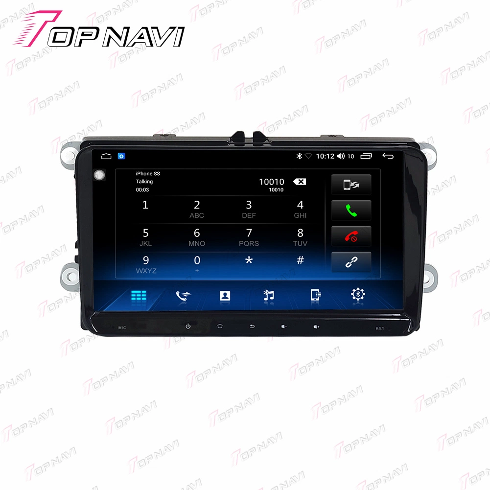 GPS Android Car Video شاشة عمودية تعمل باللمس لـ VW Universal السيارة موديل 6+128 جيجا بايت مشغل لاسلكي سماعة استريو متعدد الوسائط اللاعب