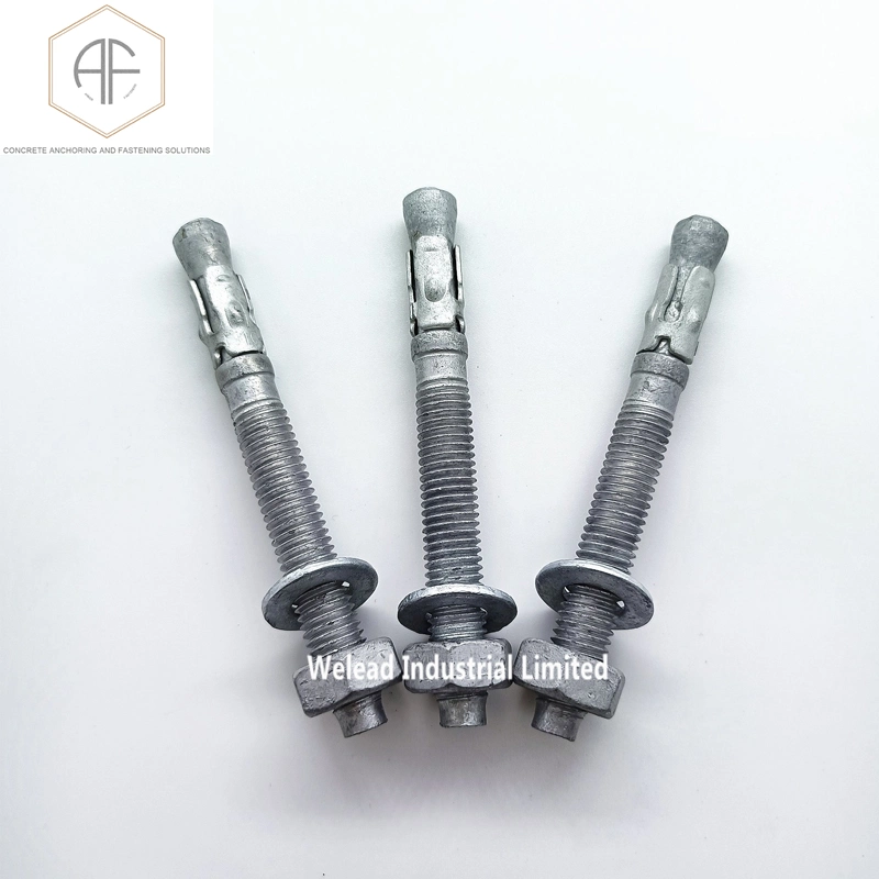 Hot Galvanized Wedge Anchor 10X95 Wedge Bolt Made in China Carbon Steel Bolt Wholesale/Supplier