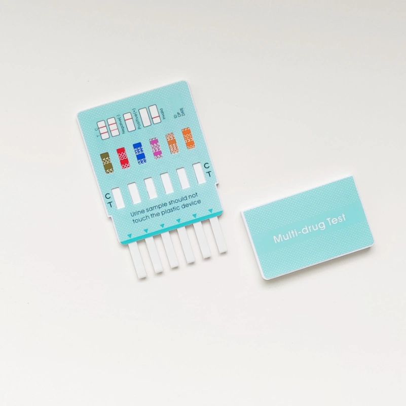 CE ISO Multi-Drug Test Panel Dipcard Urine Test Card