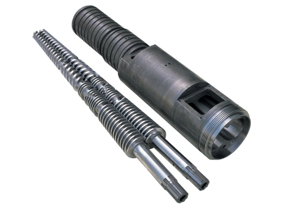 Extruder Conical Twin Screw Barrel for Extrusion Machine Conical Screw and Cylinder