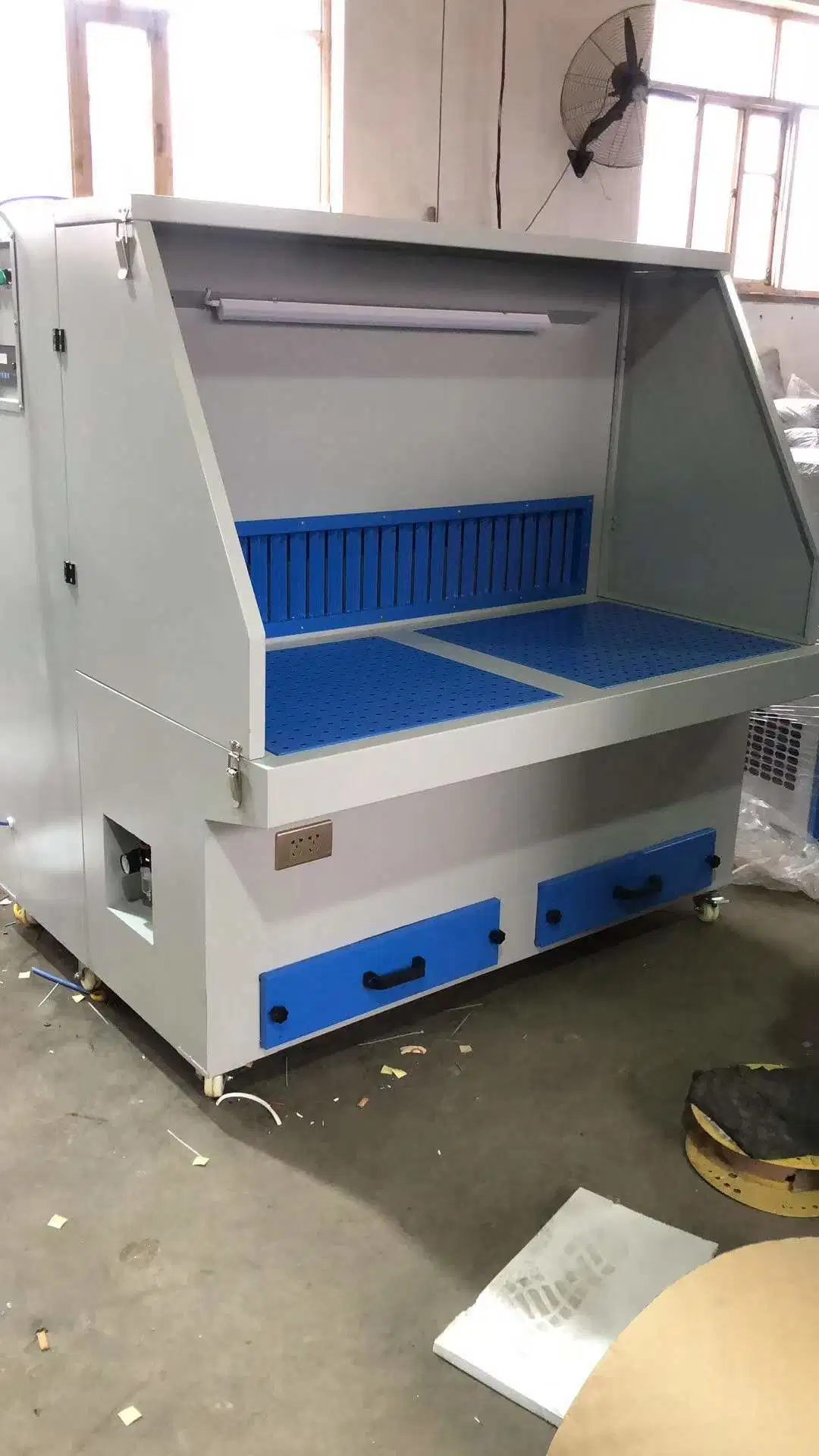 Portable Dust Collector Grinding Platform Downdraft Table for Wood Dust Removal