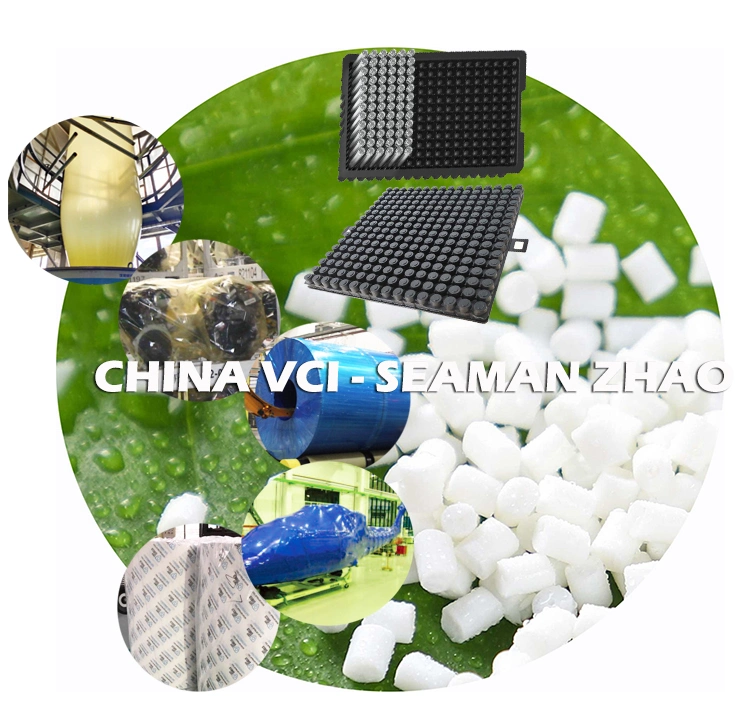 2% Dosage Vci Masterbatch for Blowing Vci Film, Thermoforming Vci Masterbatch for Injection Vci Tray, Biodegradable Vci Masterbatch PLA Resin