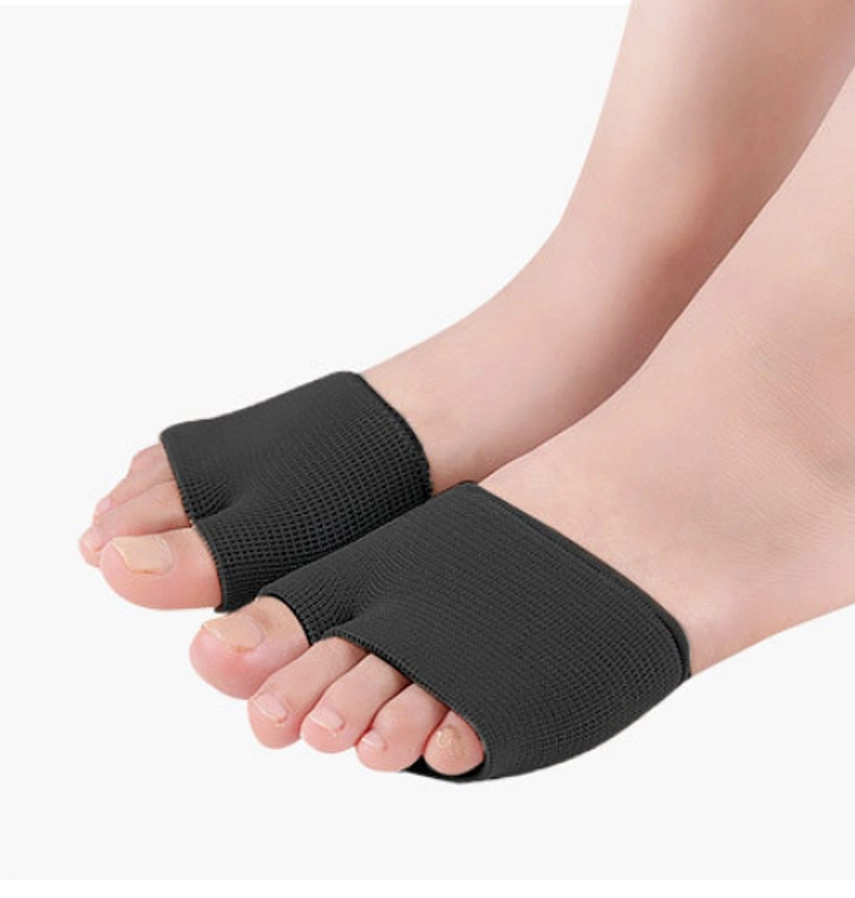 Lizeng Extra Stretchy Forefoot Gel Pads Orthopedic Socks Plantar Fasciitis Fabric Metatars Pad