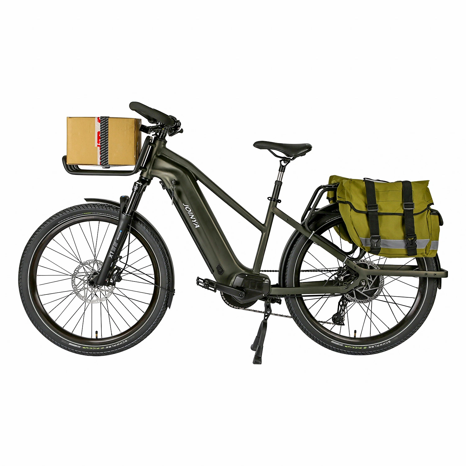 Compact and Durable Electric Travel Bike Ebike for Exploring Touring E-Bike