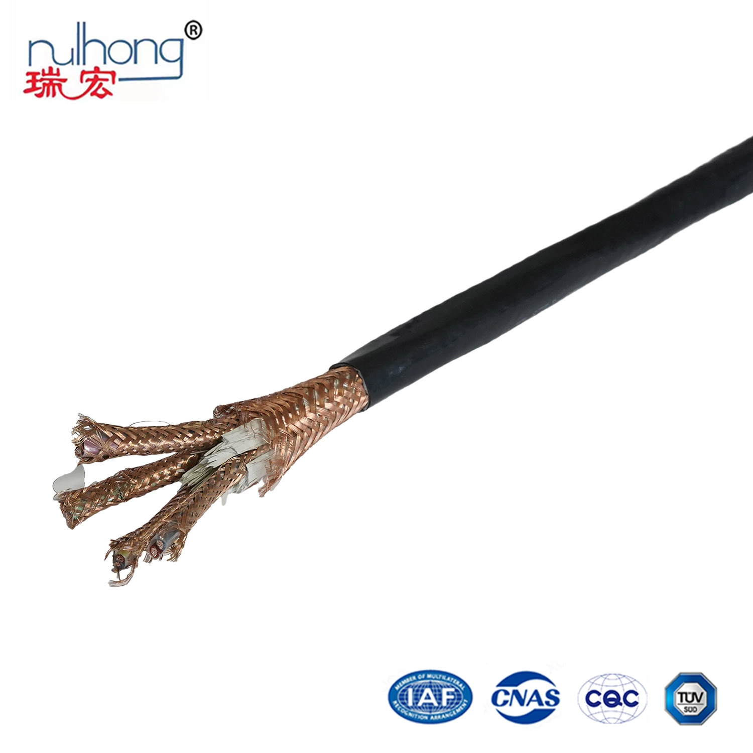 أسلاك وكبلات اتصال الكمبيوتر Ethernet ذات الجزء المركزي النحاسي من PVC/PE التي تم رثمنها