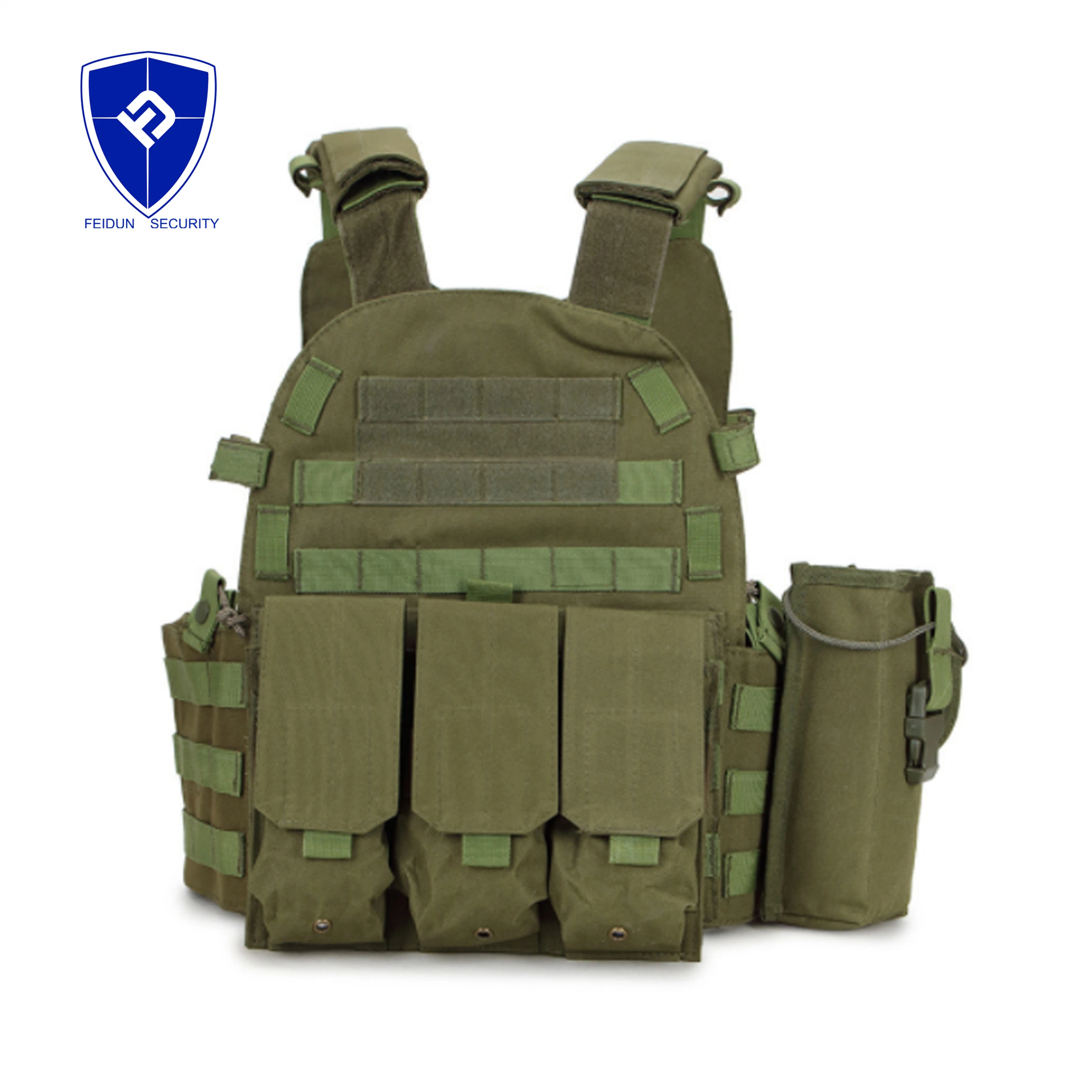 Good Quality 900d Polyester Gilet Tactique Accessory Pouches Vest Plate Carrier Tactical Vest