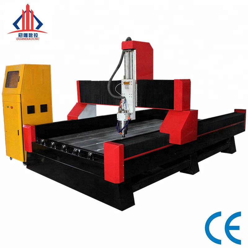 Gd1325 3 Axis with Helical Gear Rack Heavy CNC Router Machine for Stone Marble Engraving