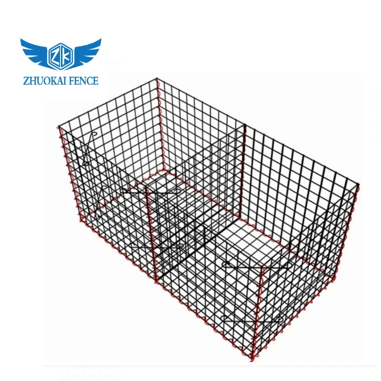 Konkurrenzfähiger Preis geschweißte Drahtgitter Gabion Korb für Garten Gabion Geschweißte Gabion Box/Gabion Matratze/Mesh Gabion